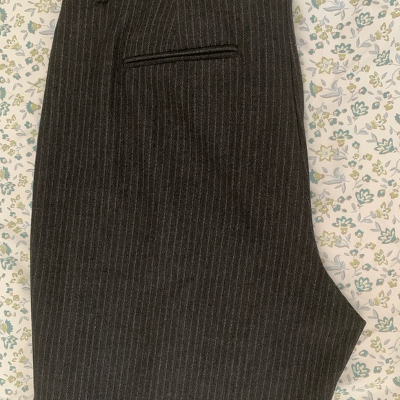Coldwater Creek Trouser Fit Pinstripe Dress Pants Size 10 Stretch Career Pants - Picture 5 of 10